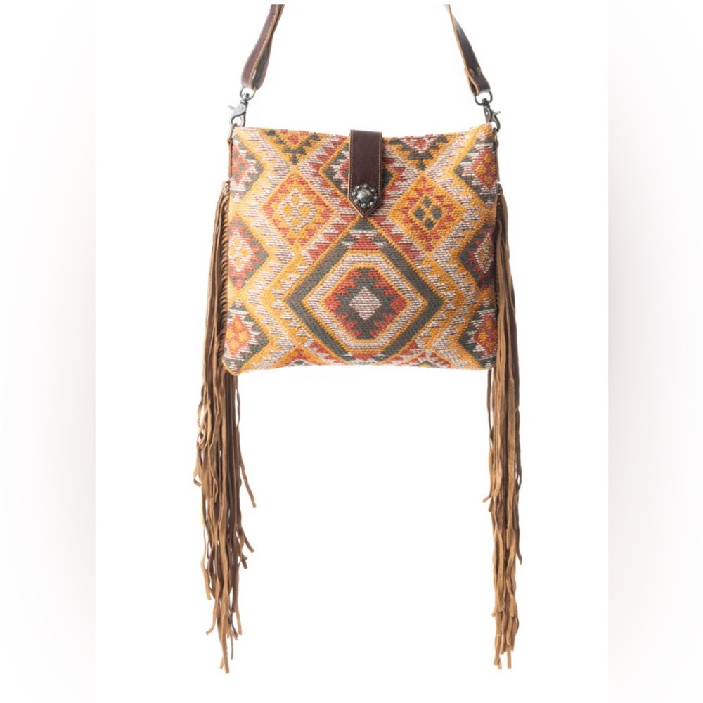 MYRA-Barley Brown Shoulder Bag
